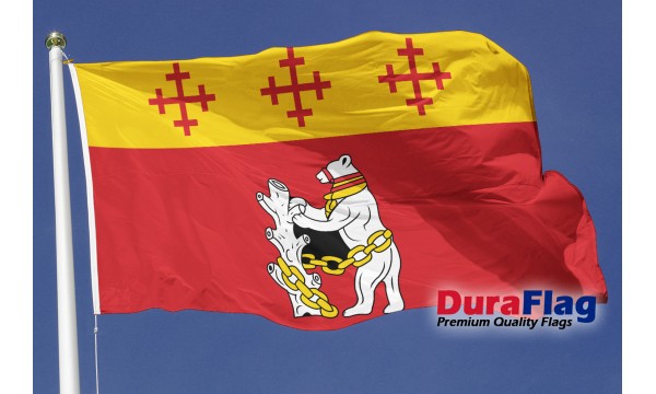 DuraFlag® Warwickshire Old Premium Quality Flag